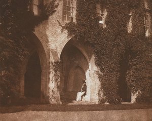 ラコック修道院の回廊 作： William Henry Fox Talbot